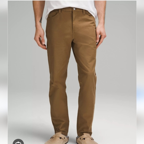 Lululemon ABC Classic Fit 5 Pocket Pant Utilitech Size 32 Artifact - Picture 1 of 12
